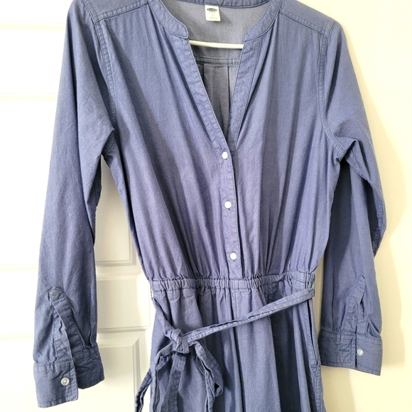 Denim romper jumpsuit - Picture 1 of 4